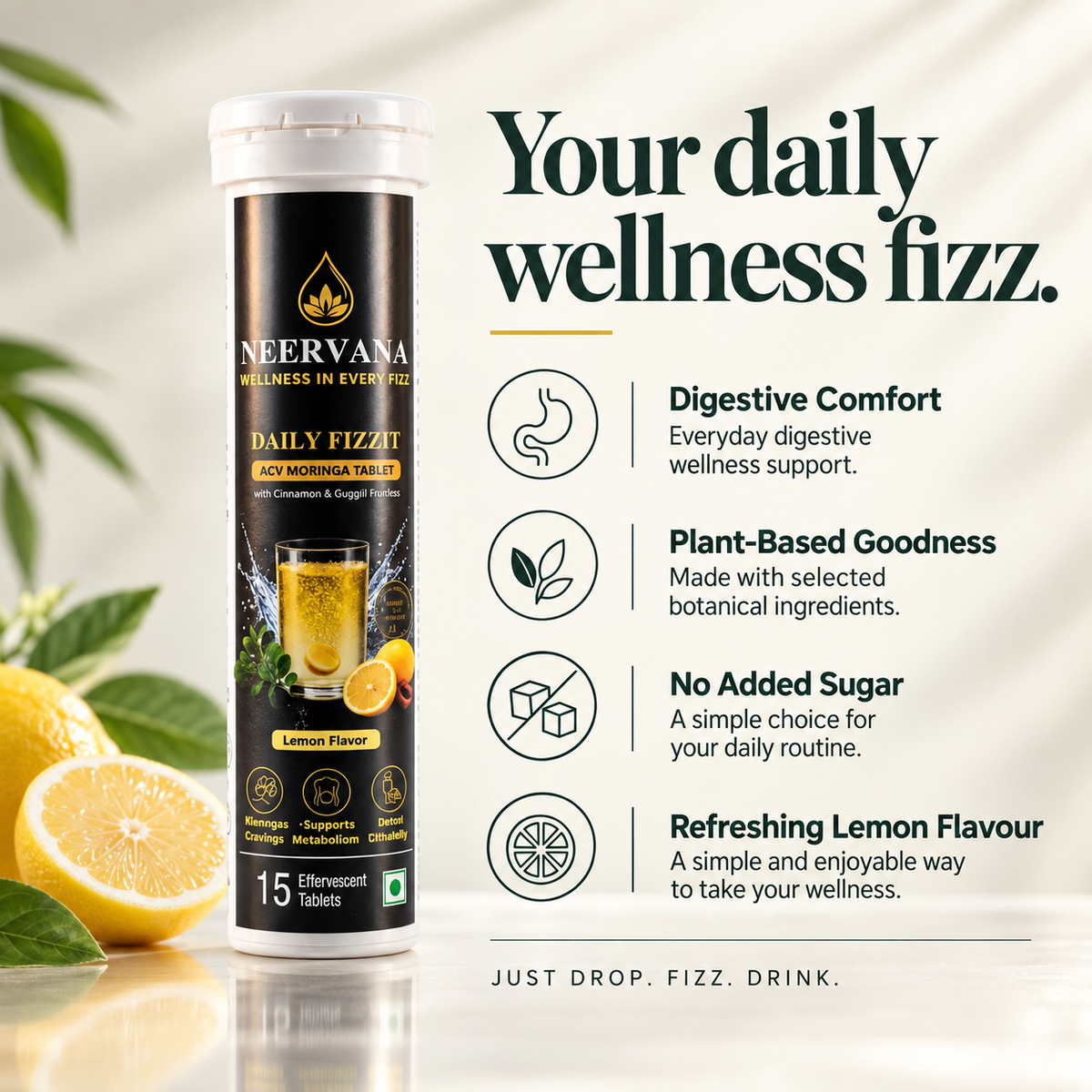 #1 in India Neervana Daily Fizzit