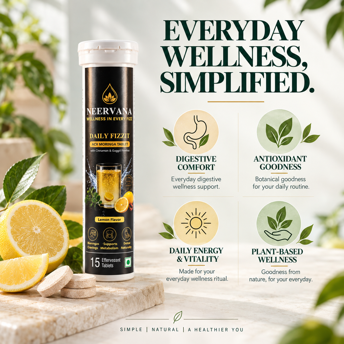 #1 in India Neervana Daily Fizzit